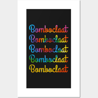 Bomboclaat Tie Dye Posters and Art